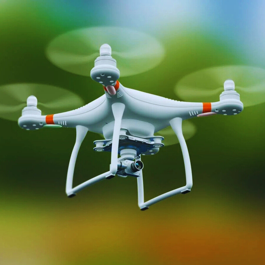 with Help of Drone easy tasks of skills