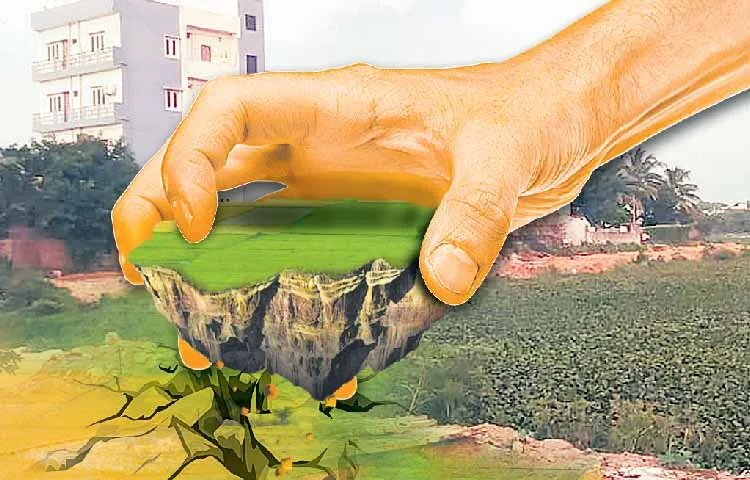 Land worth Rs.7 crores kabja|TELUGU NEWS