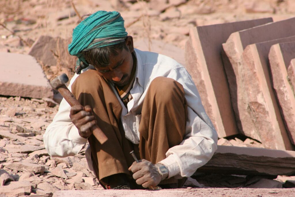 Lack of employment.. Life is heavy..