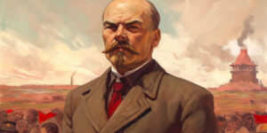 a Russian revolutionary, politician and political theorist who was the founder and first head of government of Soviet Russia from 1917 until his death in 1924.
